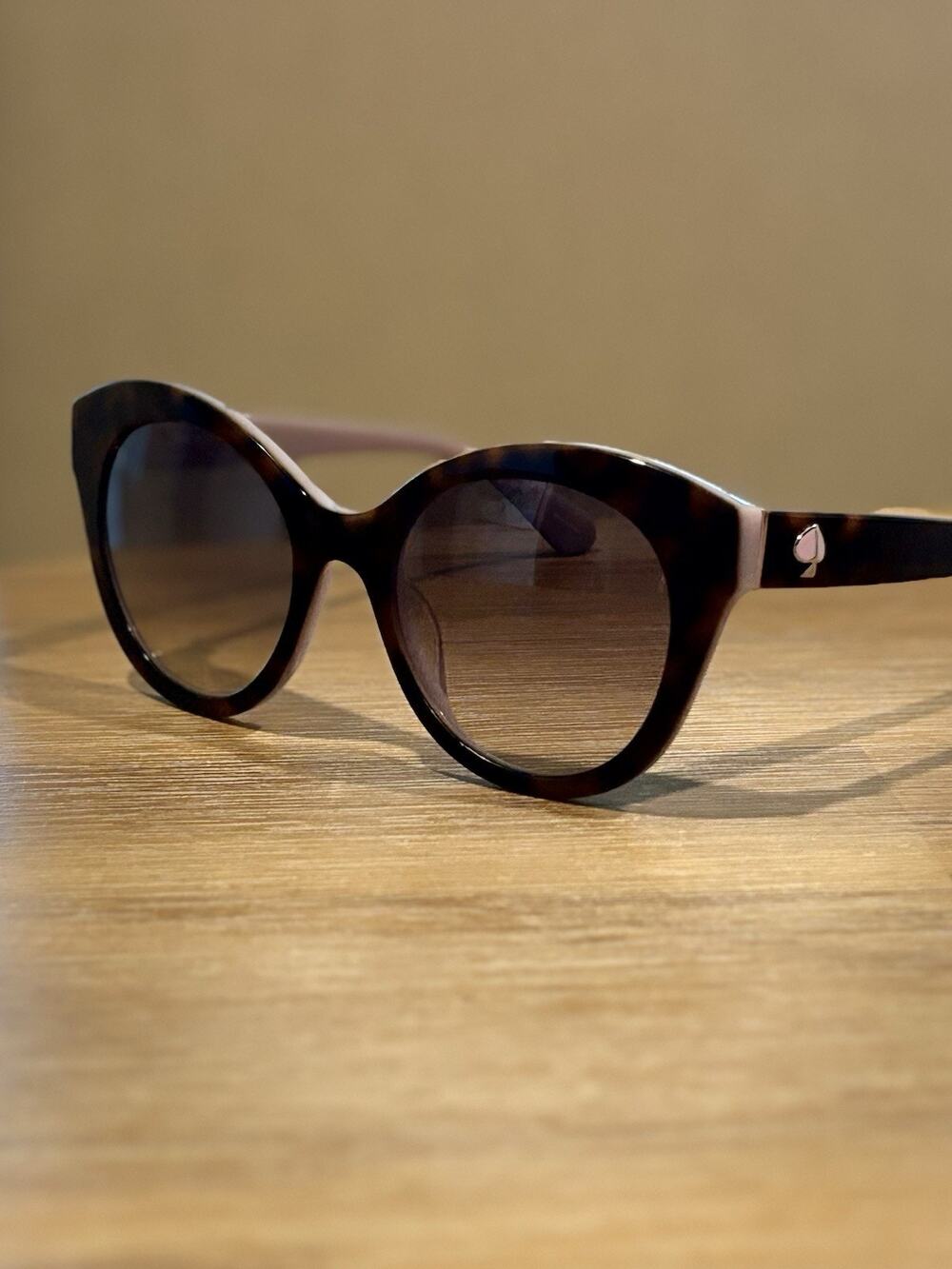 Kate Spade New York Hello Sunshine Women’s Sunglasses Purple/ Brown Gradient New